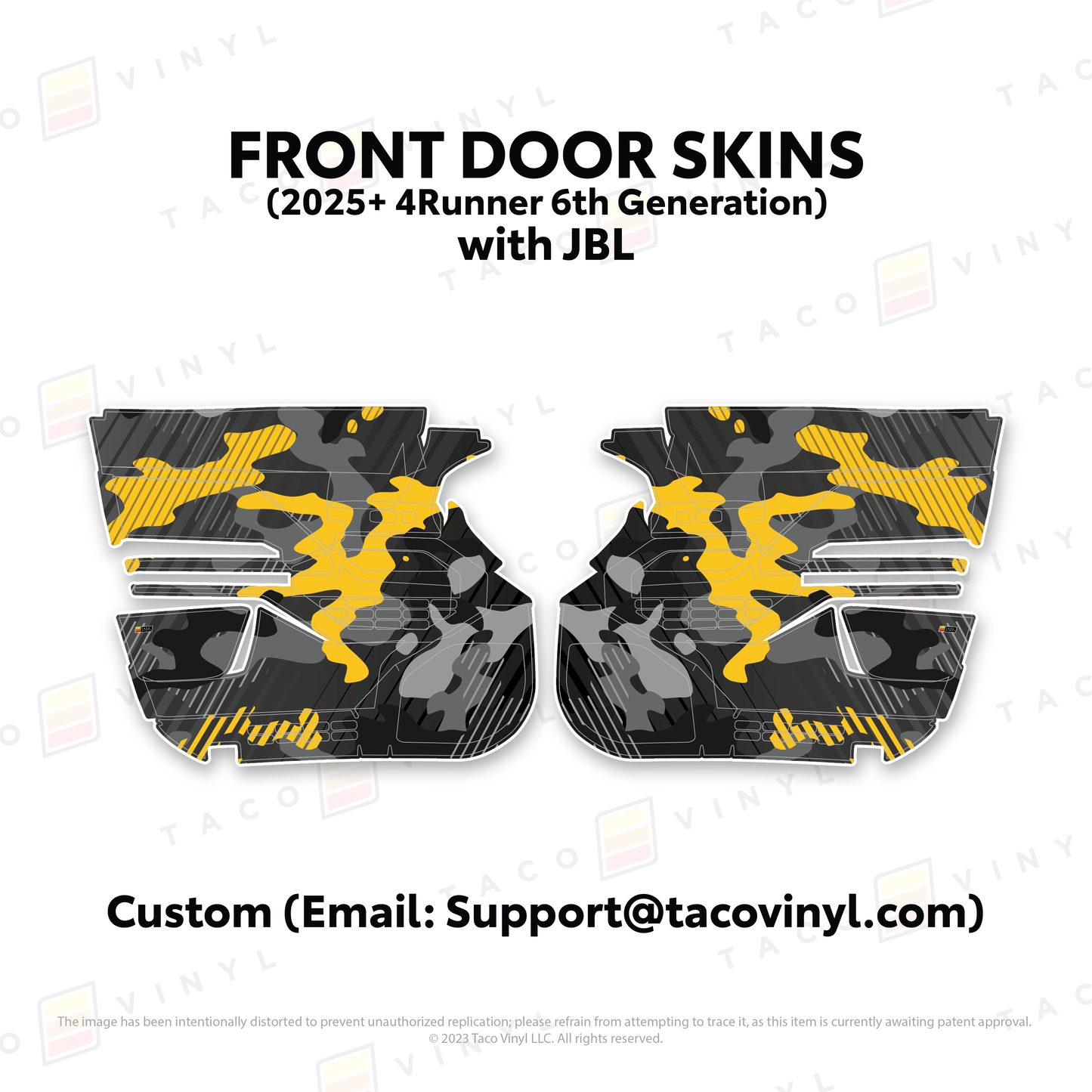 2024+ Tacoma Door Skins