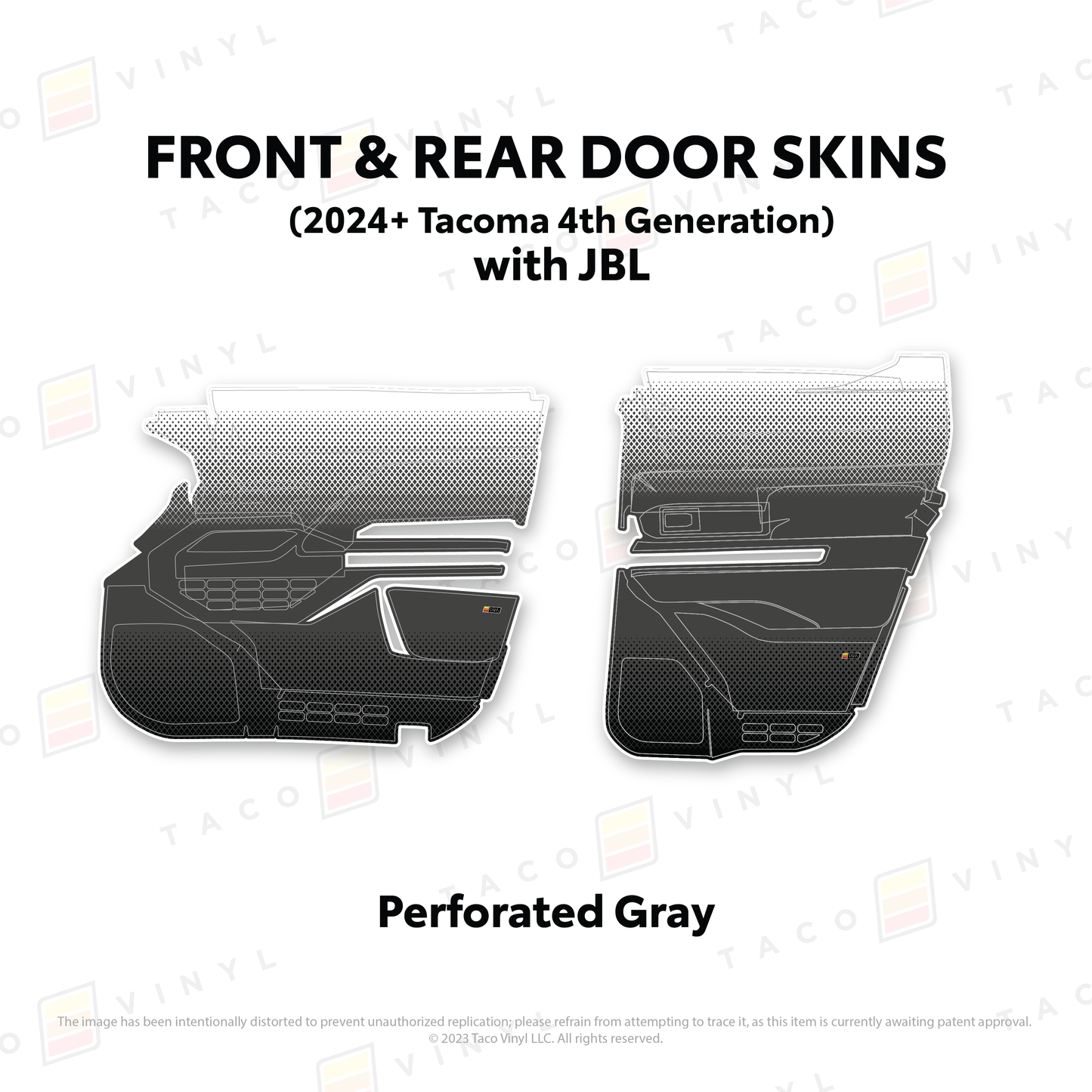 2024+ Tacoma Door Skins