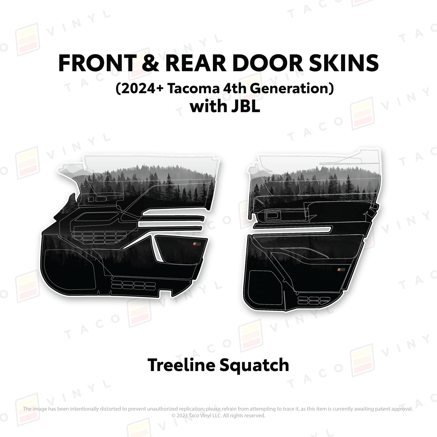 2024+ Tacoma Door Skins