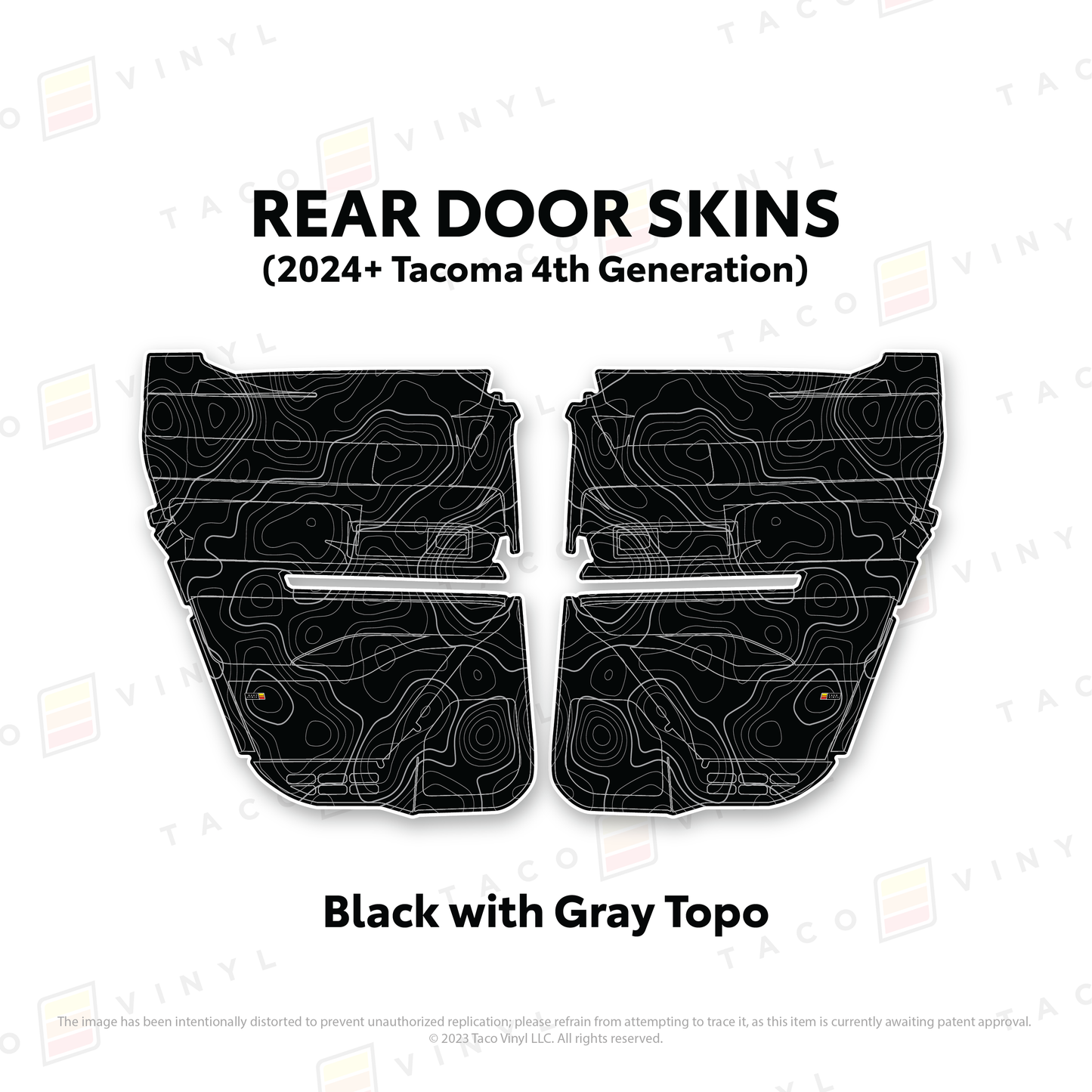 2024+ Tacoma Door Skins