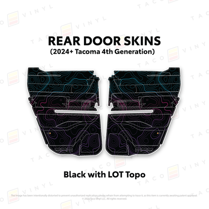 2024+ Tacoma Door Skins
