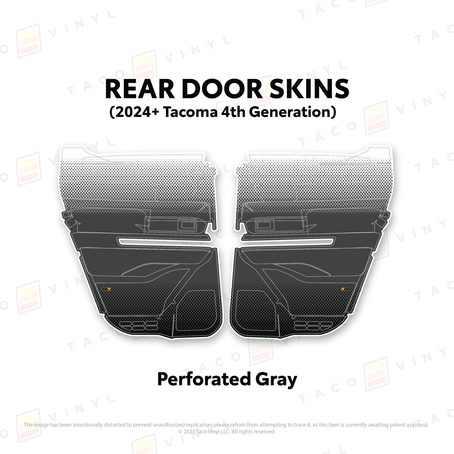 2024+ Tacoma Door Skins