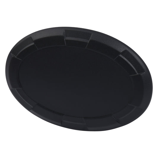 Steering Wheel Emblem Overlay (Select Toyota Models) - BLACK - BLANK