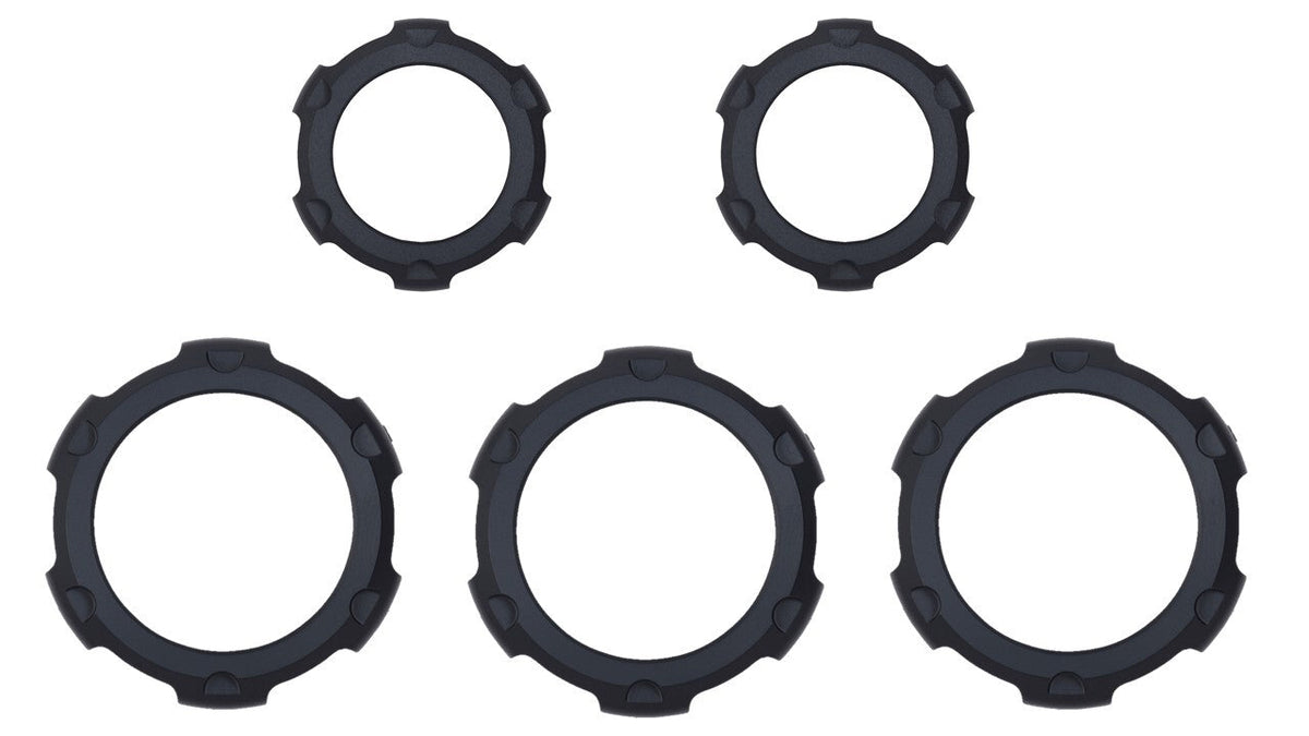 Radio+Climate Knobs - 2019+ RAM - BLACK