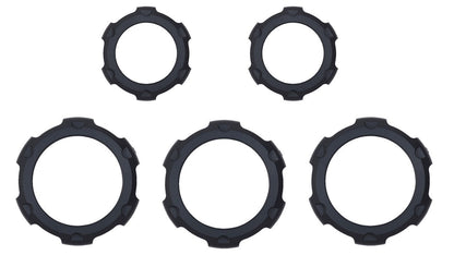 Radio+Climate Knobs - 2019+ RAM - BLACK
