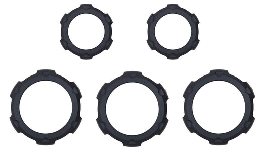 Radio+Climate Knobs - 2019+ RAM - BLACK