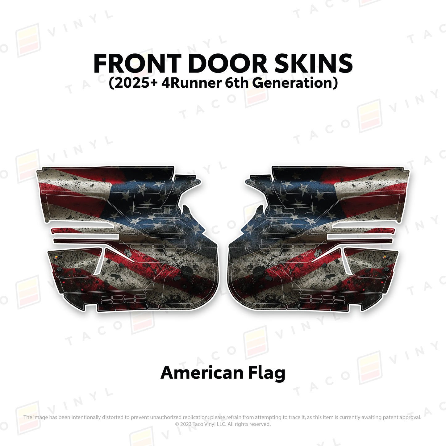 2025+ 4Runner Door Skins