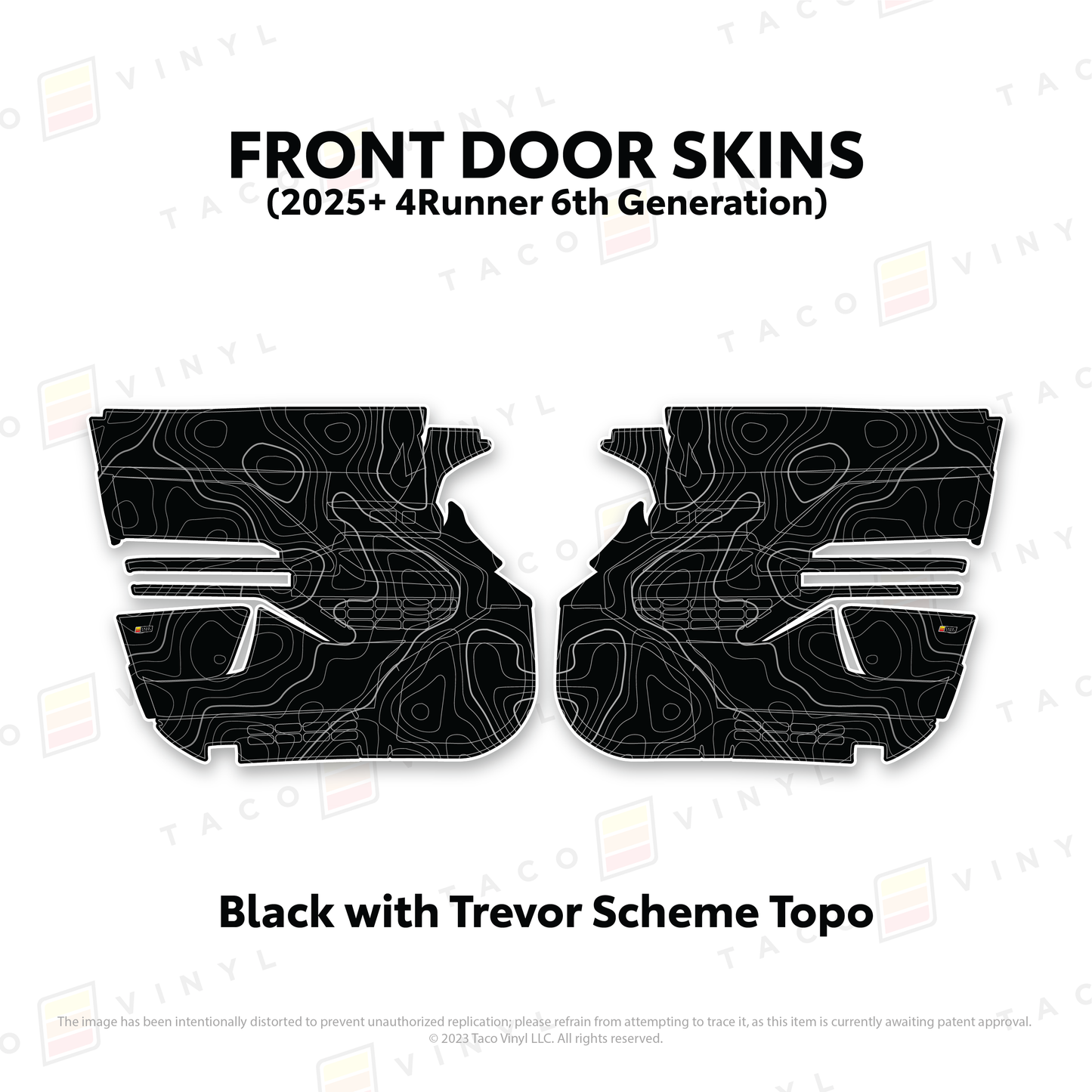 2025+ 4Runner Door Skins