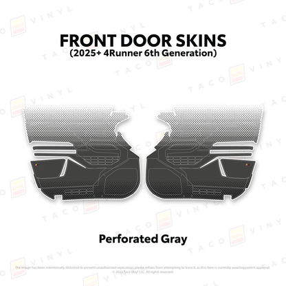 2025+ 4Runner Door Skins