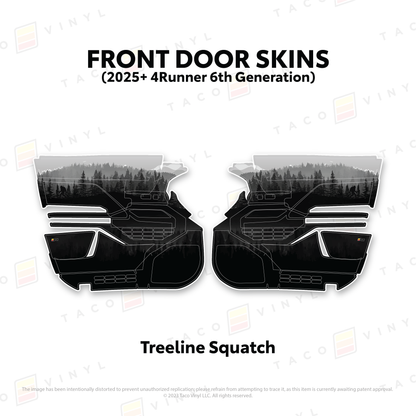 2025+ 4Runner Door Skins