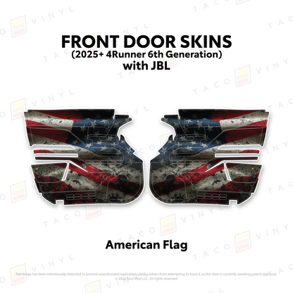 2025+ 4Runner Door Skins