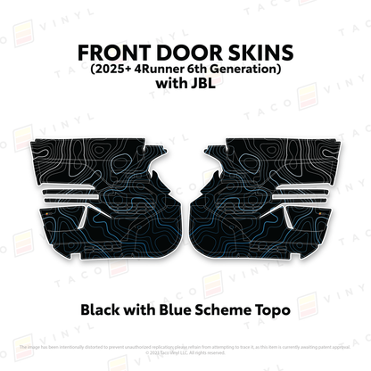2025+ 4Runner Door Skins