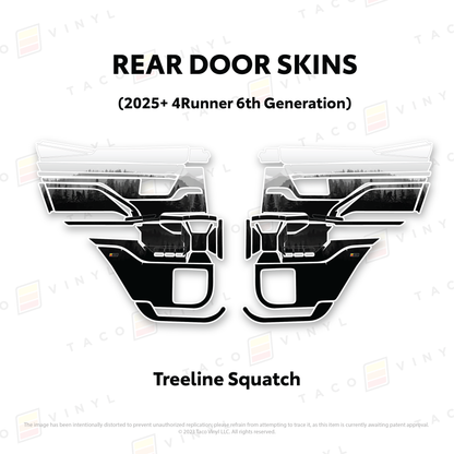 2025+ 4Runner Door Skins