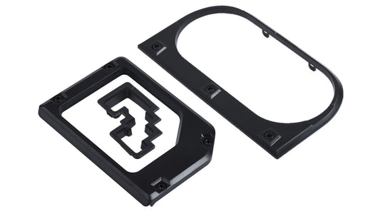 Cup Holder/Shifter/Shift Gate Trim Rings (2014-2021 Tundra) - BLACK