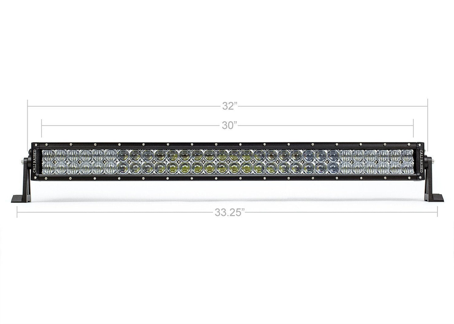 32" Lower Bumper Hidden LED Light Bar Brackets Kit For 2005-2015 Toyota Tacoma