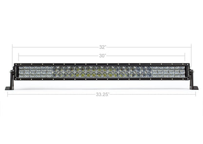 32" Lower Bumper Hidden LED Light Bar Brackets Kit For 2014-2021 Toyota Tundra