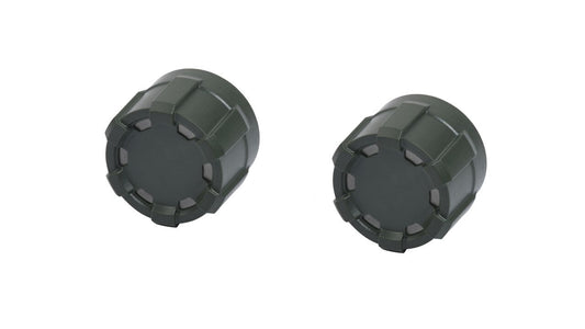 Radio Knobs (2016-2019 Tacoma) - ARMY GREEN