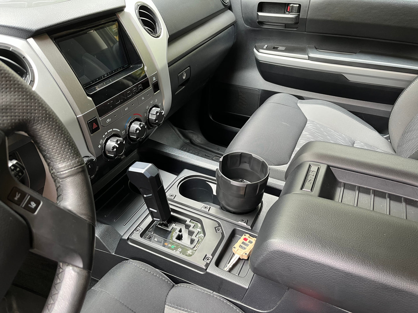Oversize Cup Holder (2014-2021 Tundra) - ARMY GREEN