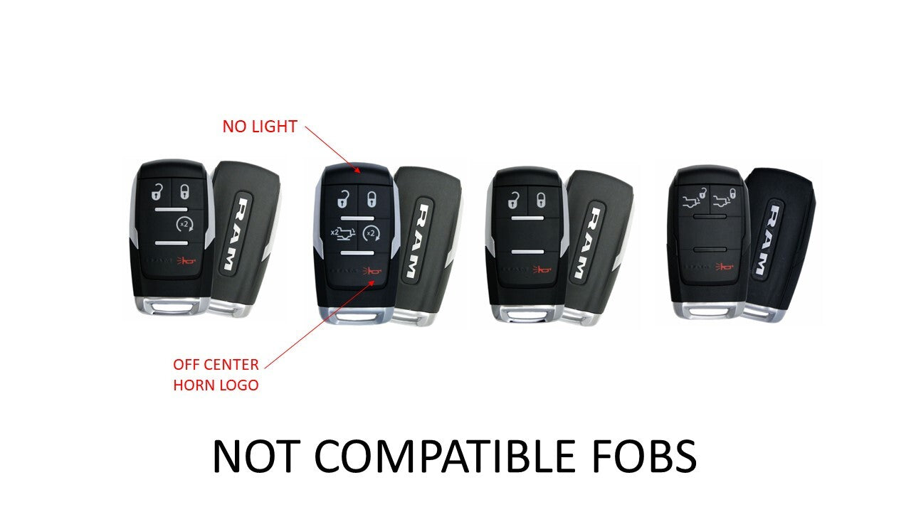 Injection Fob IF021 (2019+ RAM) - RED