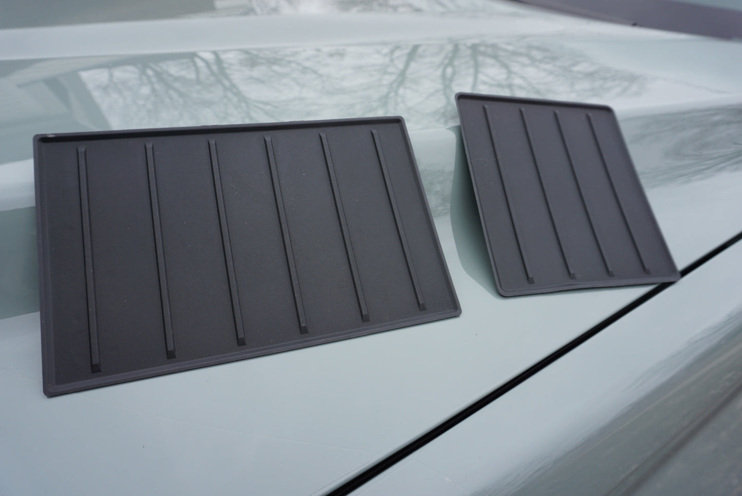 Center Console Tray Liner (2022+ Tundra SR5) - 2PC BLACK
