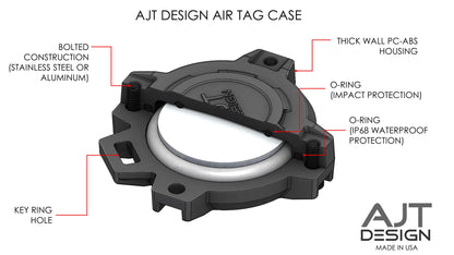 AirTag Case IF024- BLACK