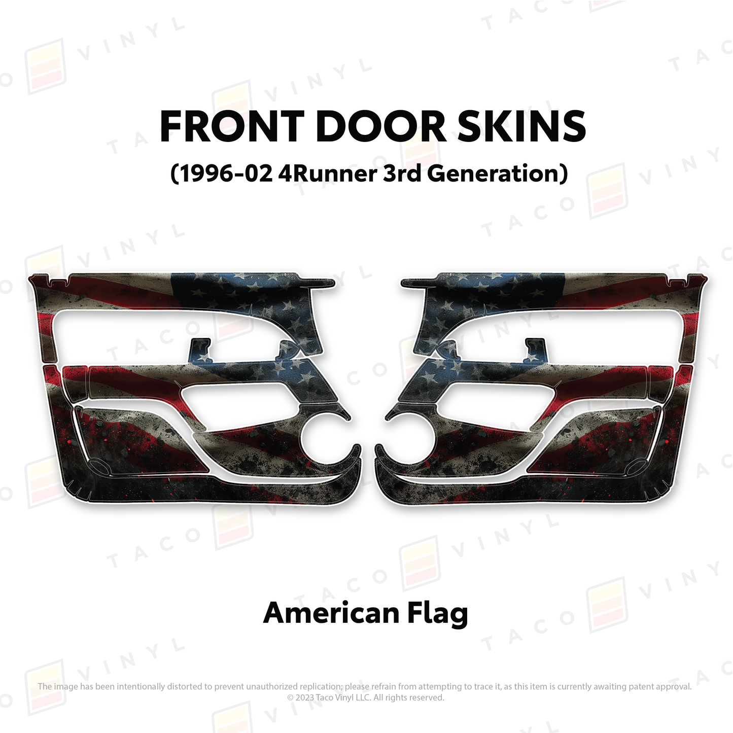 1996-2002 4Runner Door Skins