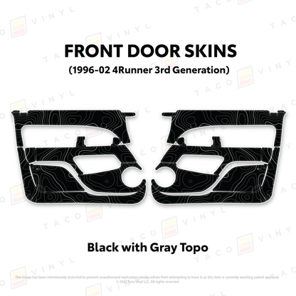 1996-2002 4Runner Door Skins