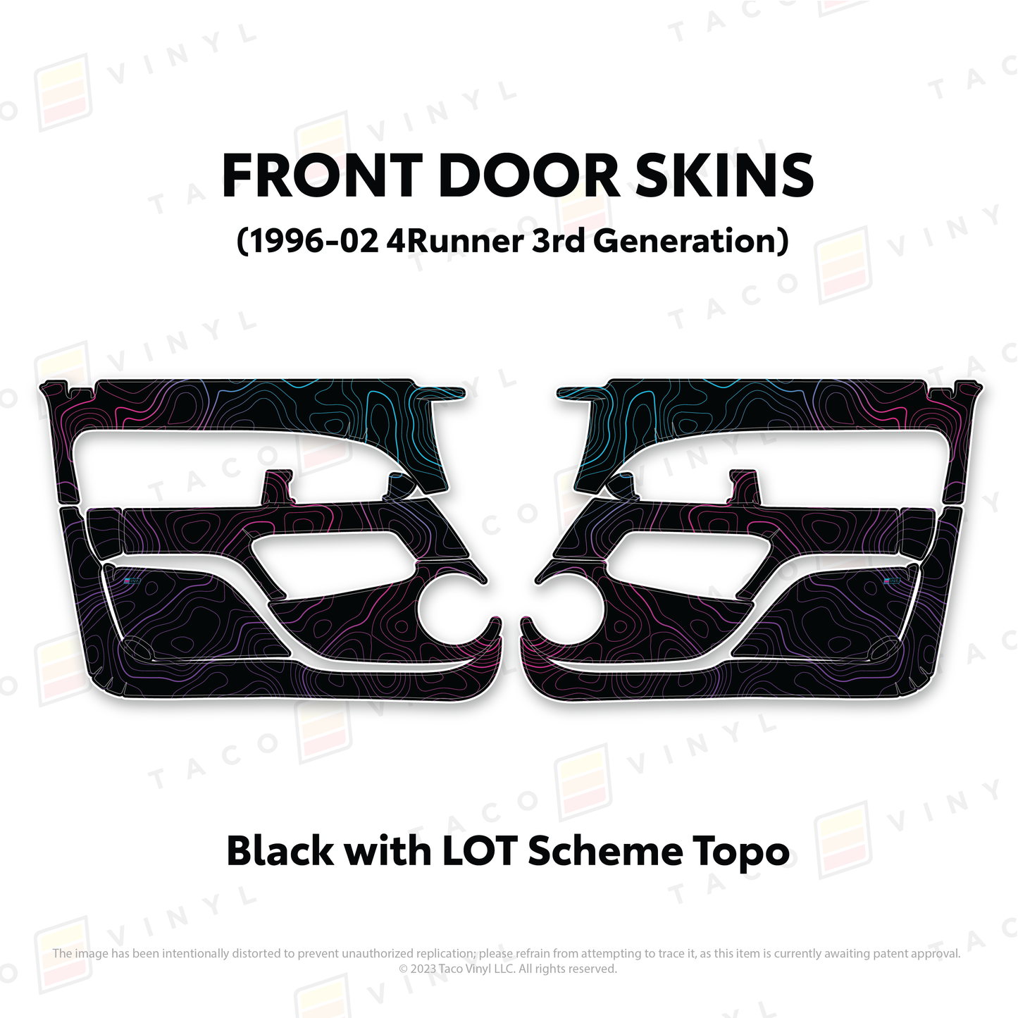 1996-2002 4Runner Door Skins