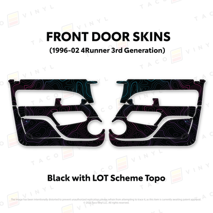 1996-2002 4Runner Door Skins
