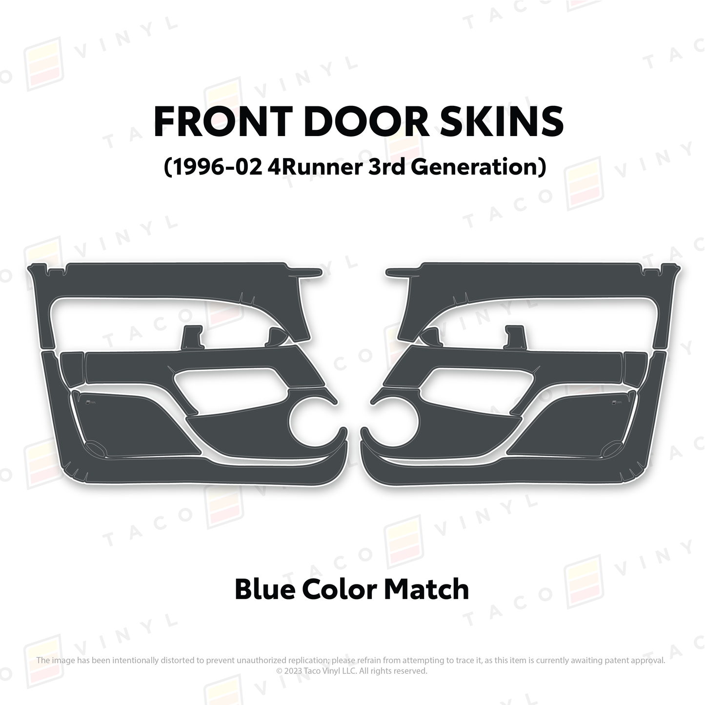 1996-2002 4Runner Door Skins