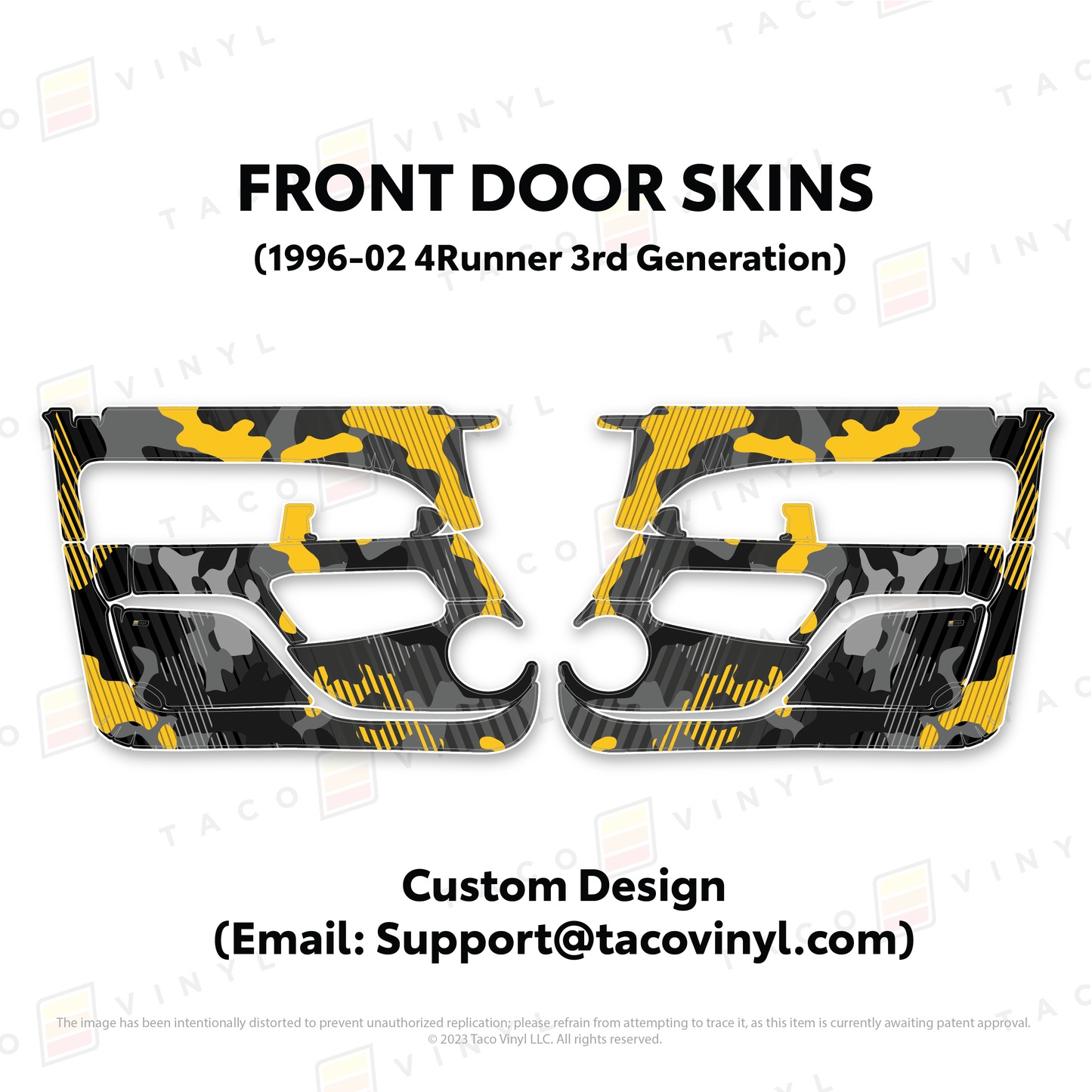 1996-2002 4Runner Door Skins