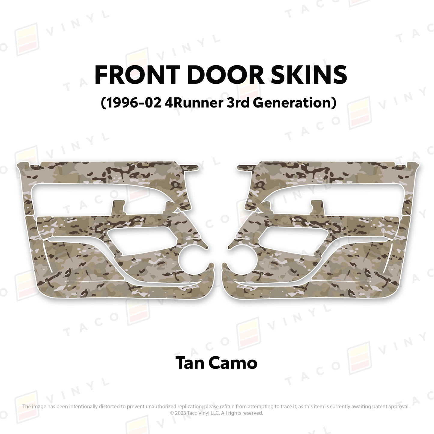 1996-2002 4Runner Door Skins