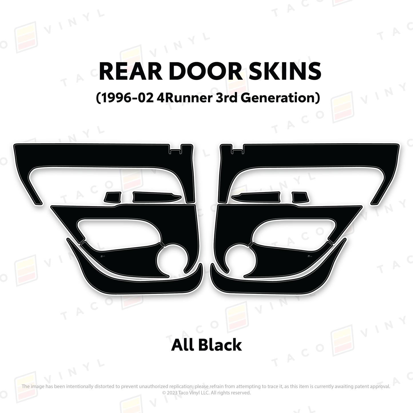 1996-2002 4Runner Door Skins