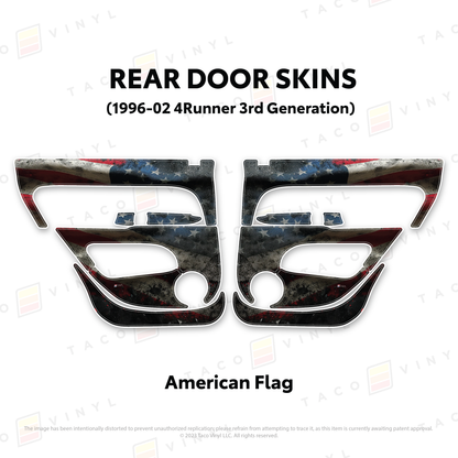1996-2002 4Runner Door Skins