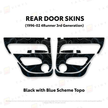 1996-2002 4Runner Door Skins