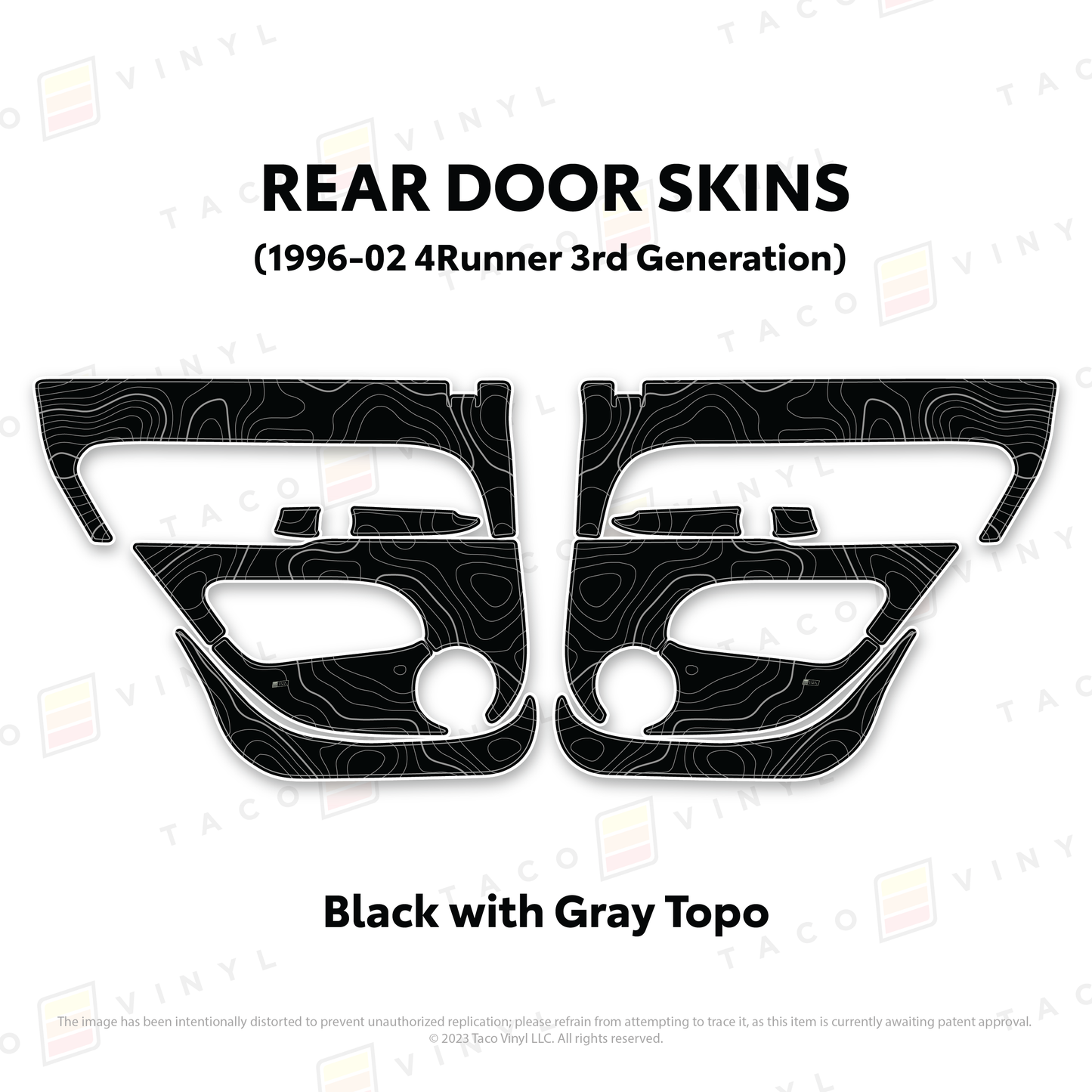 1996-2002 4Runner Door Skins