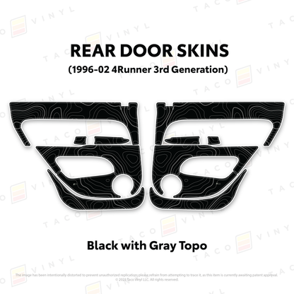 1996-2002 4Runner Door Skins