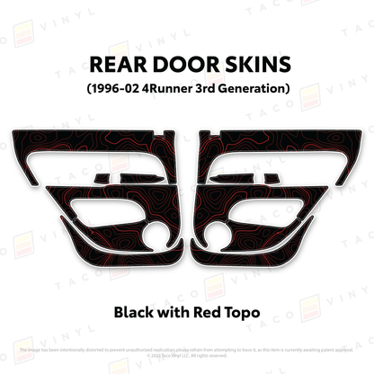 1996-2002 4Runner Door Skins