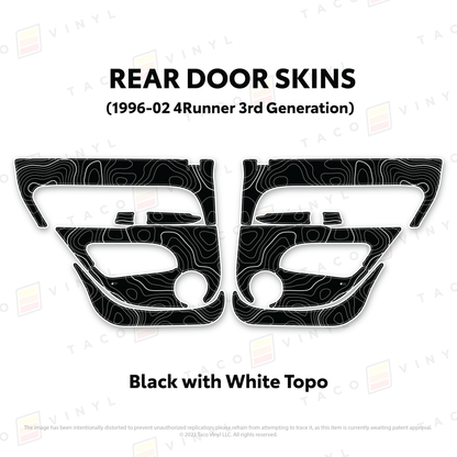 1996-2002 4Runner Door Skins