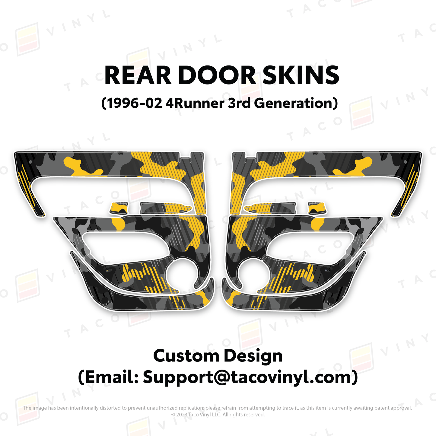1996-2002 4Runner Door Skins