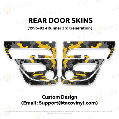 1996-2002 4Runner Door Skins