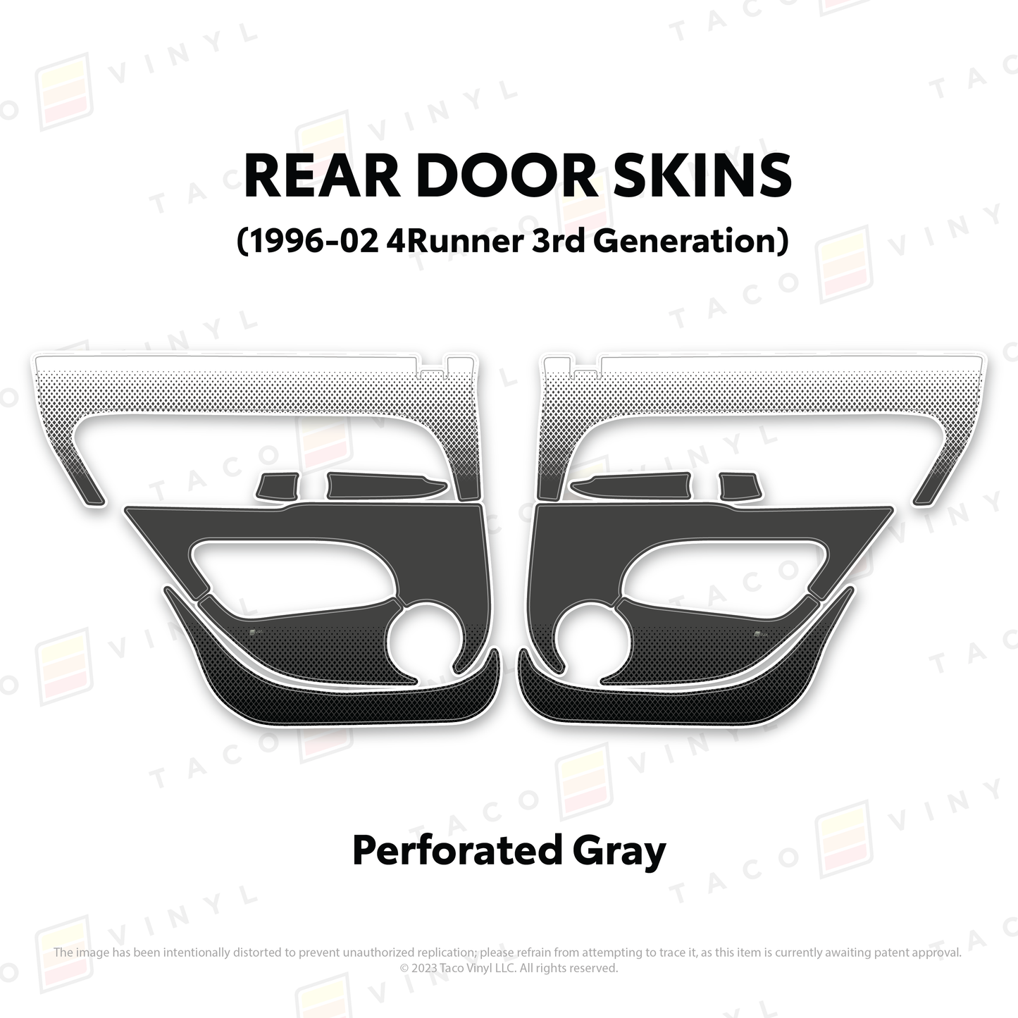 1996-2002 4Runner Door Skins