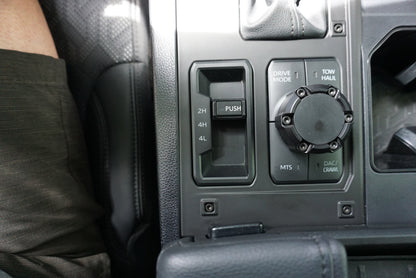 4x4 Button Trim (2022+ Tundra) - LUNAR ROCK