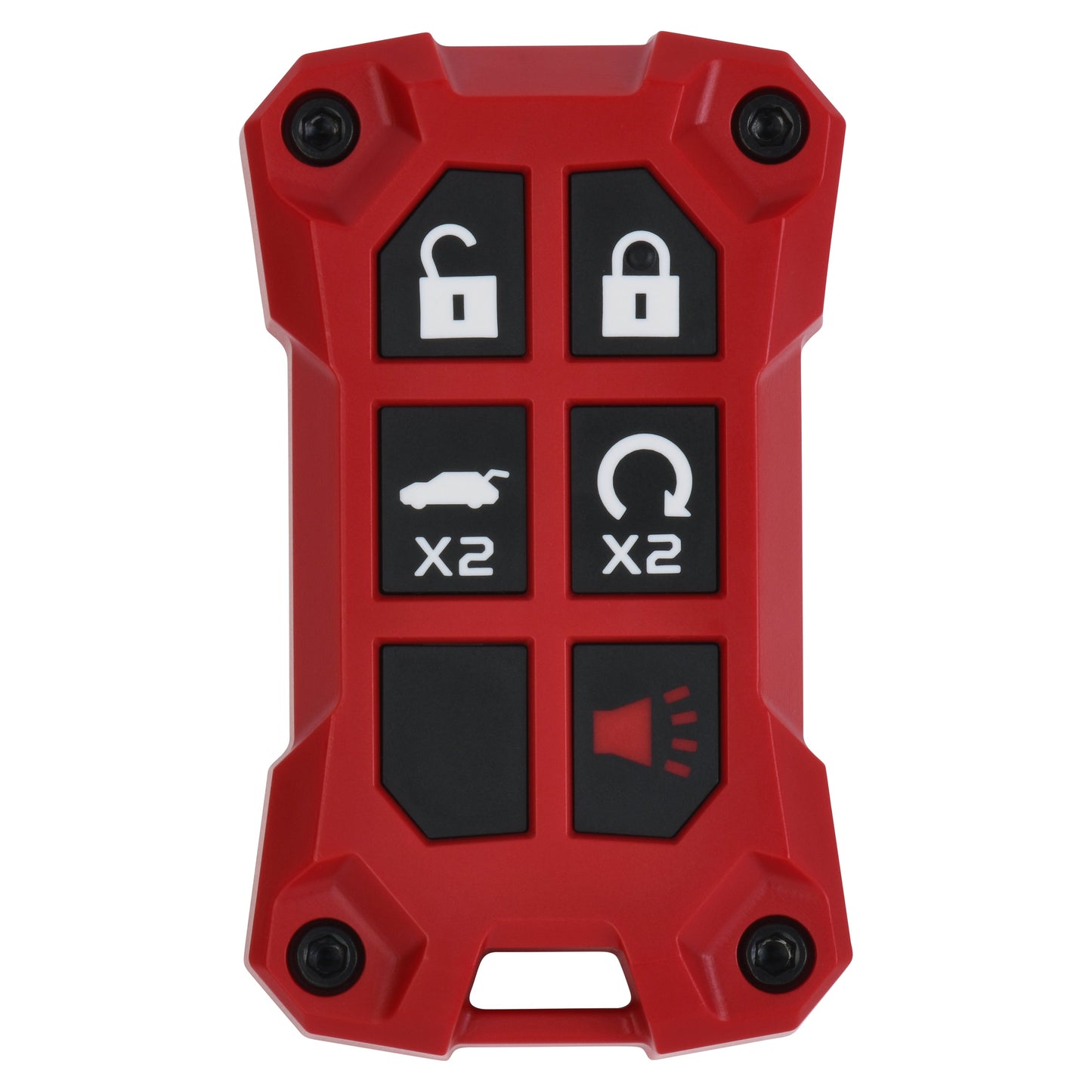 Injection Fob IF026 (Jeep Smart) - RED