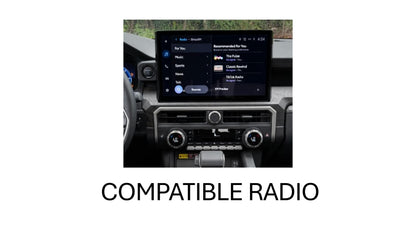 V1 Radio Knob (2022+ Tundra / 2024+ Tacoma / 2025+ 4Runner) - BLACK