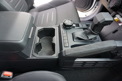 Oversize Cup Holder (2024+ Tacoma) - LUNAR ROCK/BLACK