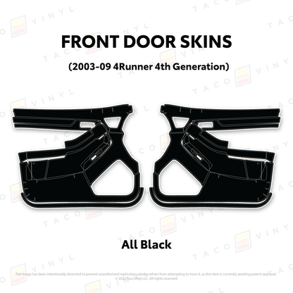 2003-2009 4Runner Door Skins
