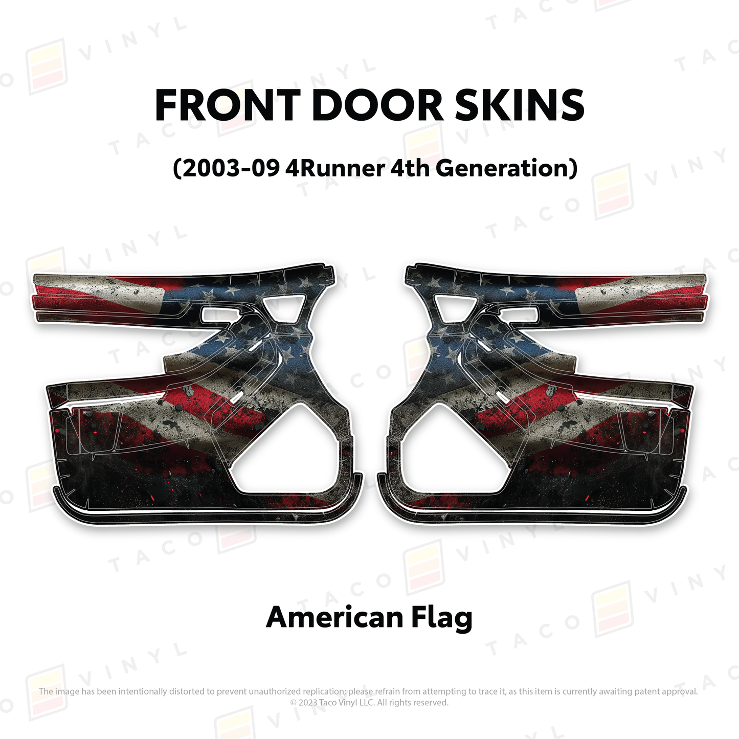 2003-2009 4Runner Door Skins