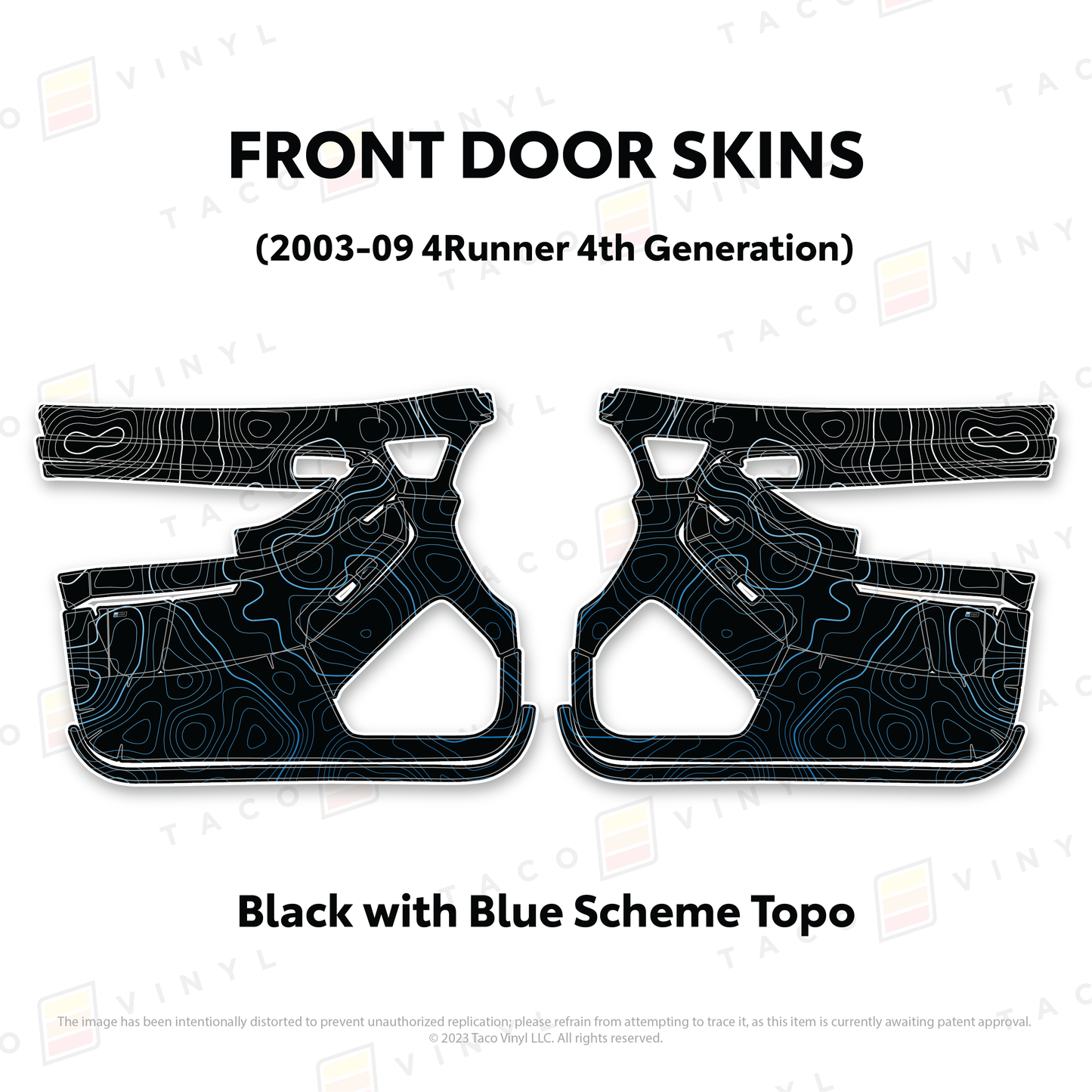 2003-2009 4Runner Door Skins