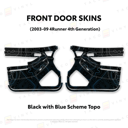 2003-2009 4Runner Door Skins